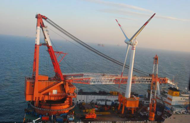 Steel structure of offshore wind power