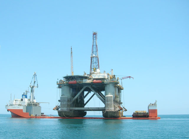 Steel structure of offshore marine