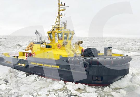 Ice-breaking Tug Boat