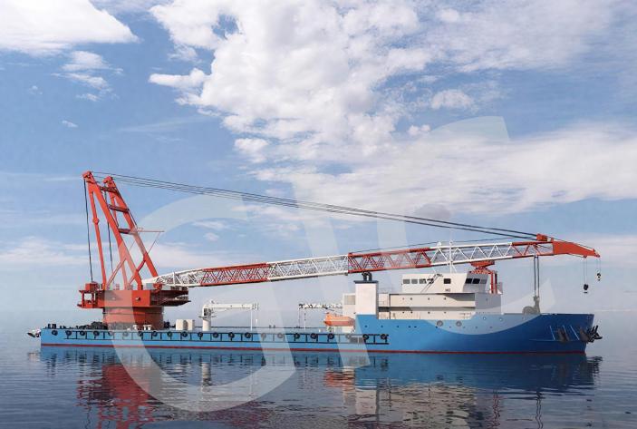 Floating Crane Ship with Lifting-Capacity upto 1000T